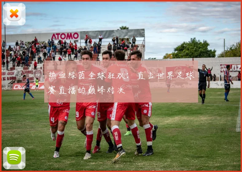 热血绿茵全球狂欢:直击世界足球赛直播的巅峰对决